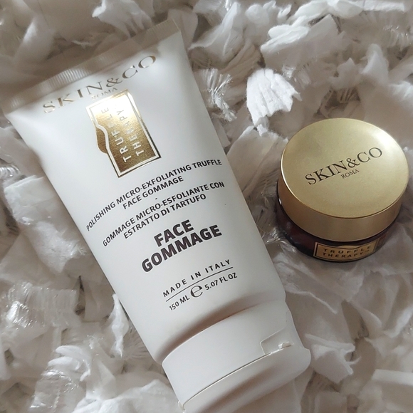 SKIN&CO Roma Truffle Face Gommage Exfoliant & Eye Concentrate Se - Picture 6 of 9